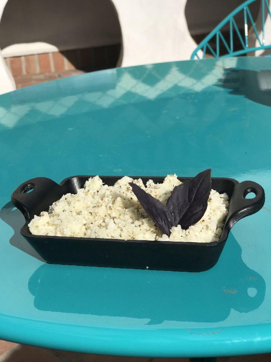 Arroz de Couve-flor (acompanhamento)