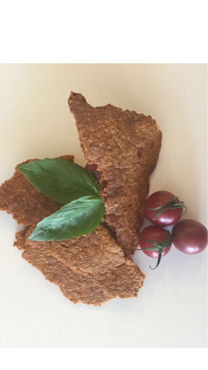 Pizza Flax Cracker